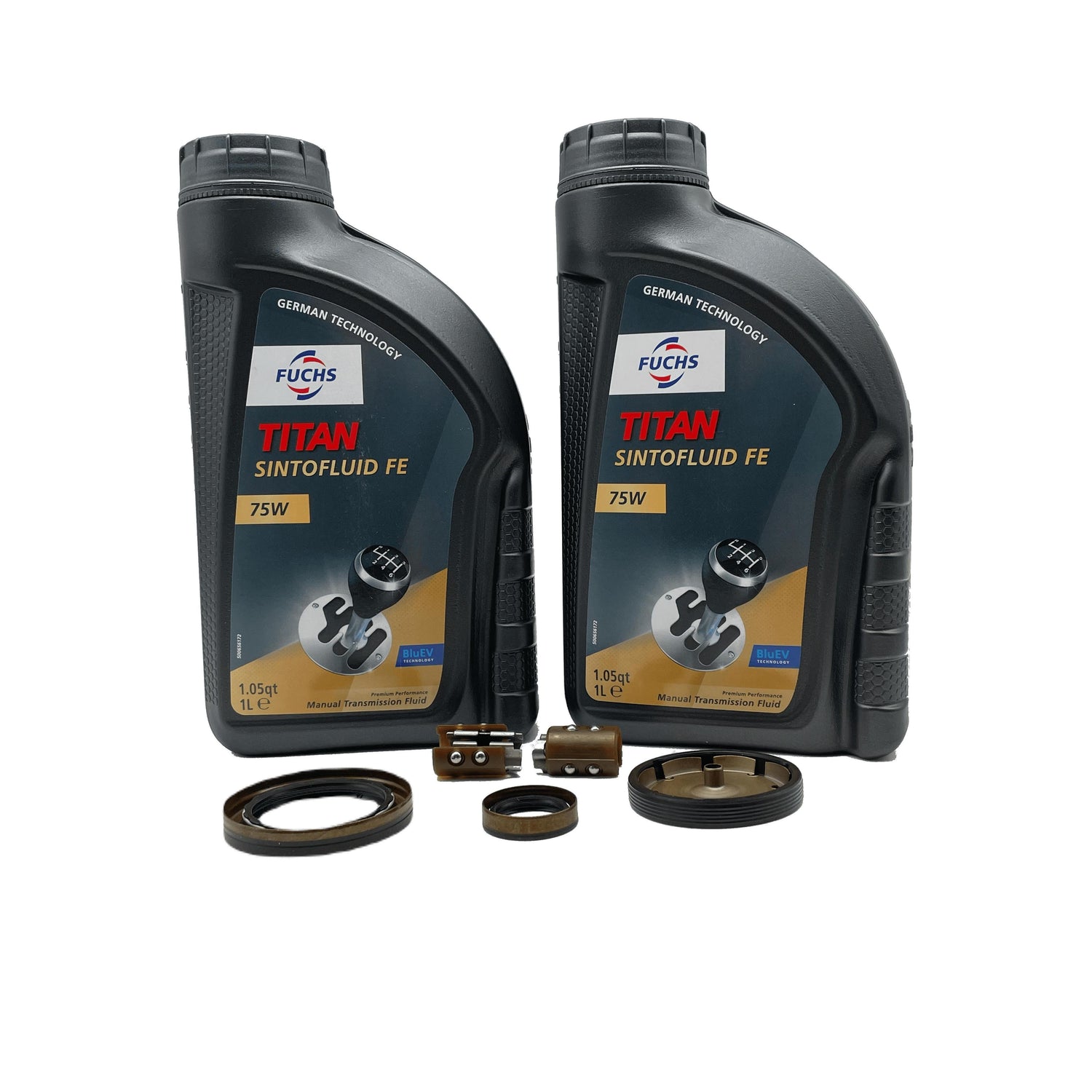 DSG 7 Speed Reverse Selector Fork Slider Bearing Repair Kit 0AM DQ200 Inc Input Shaft Seals End Cap & Oil Eco Torque