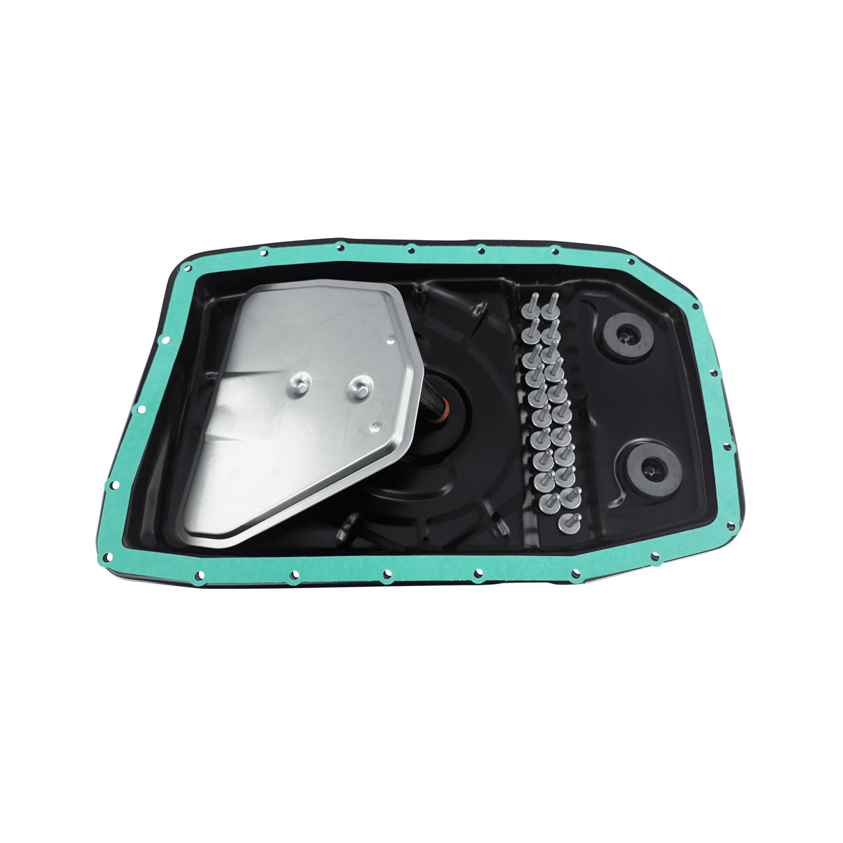 ZF 6HP26 6HP28 Gearbox Kit - Upgraded Metal Pan, Filter, Gasket & Bolts (Land Rover)