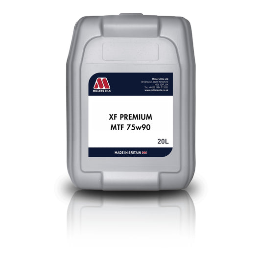 Millers Oils XF Premium MTF 75w90 Manual Gearbox Oil 20L Eco Torque