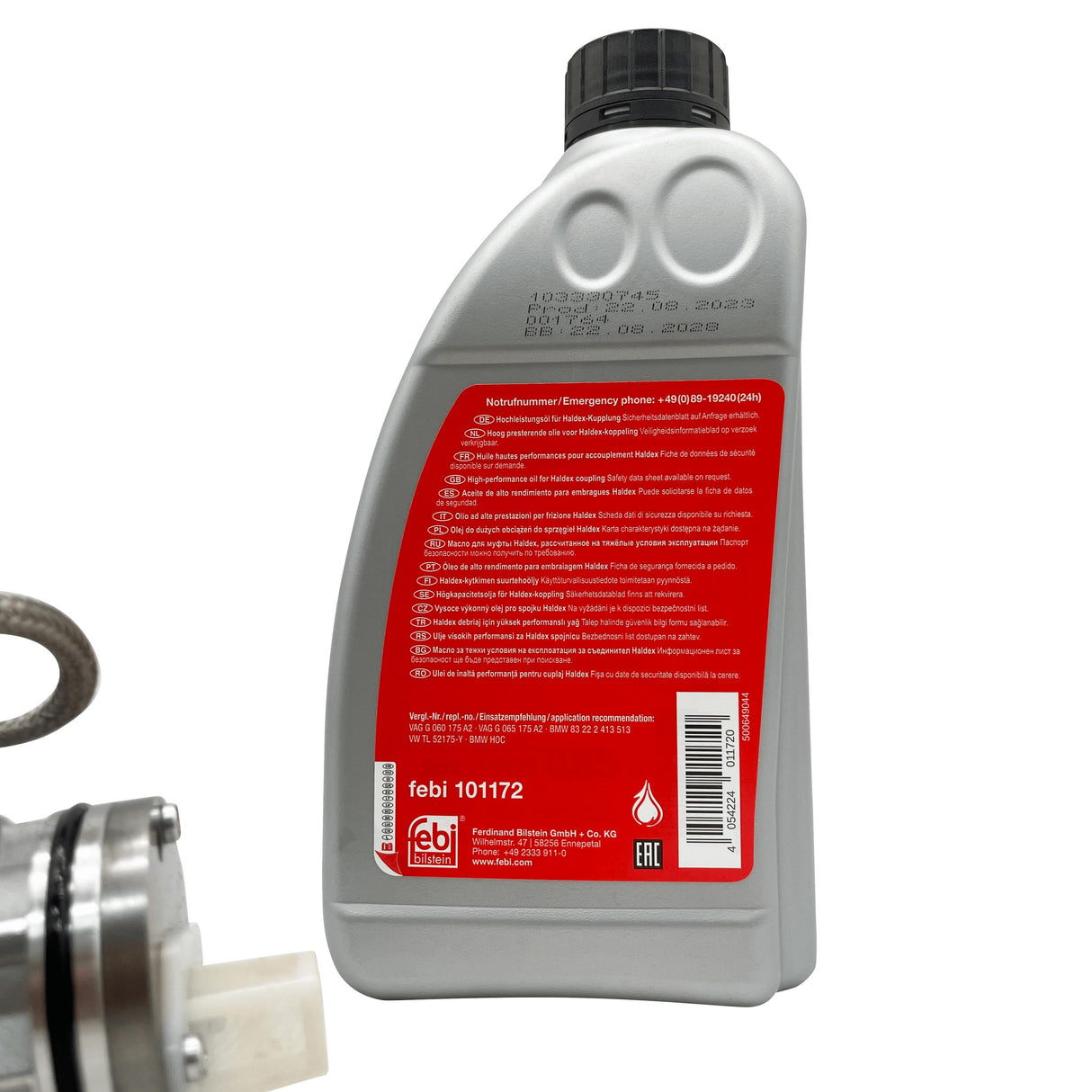 5th Generation Haldex Pump Kit With Febi Bilstein Oil SEAT Skoda Volkswagen 0CQ525549 / DS2010676 Eco Torque