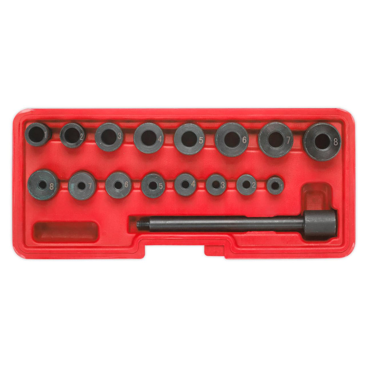 SEALEY Universal Clutch Aligning Tool Set 17pc