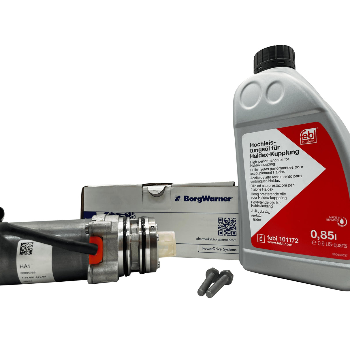 Audi R8 Quattro R8 Spyder Quattro Generation 5 Haldex Pump Kit With High Performance Febi Bilstein Oil Haldex Coupling 0D4906271A Eco Torque