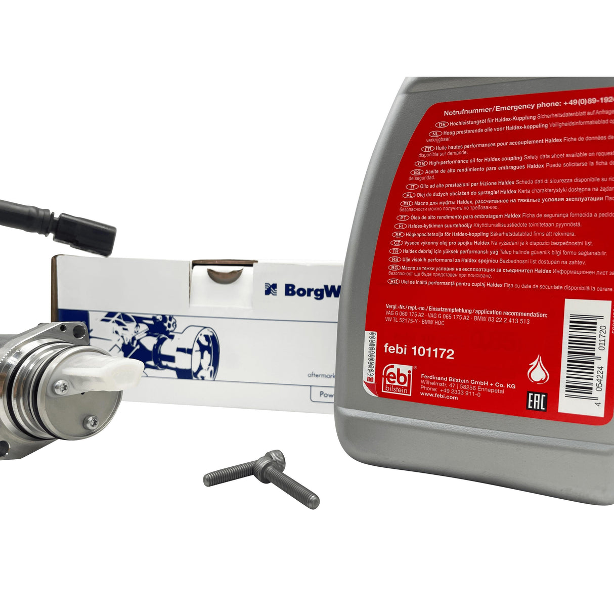 Haldex Pump Gen 1 Rear Differential With Haldex Oil Audi SEAT Skoda VW 02D525557 / DS118574 Eco Torque