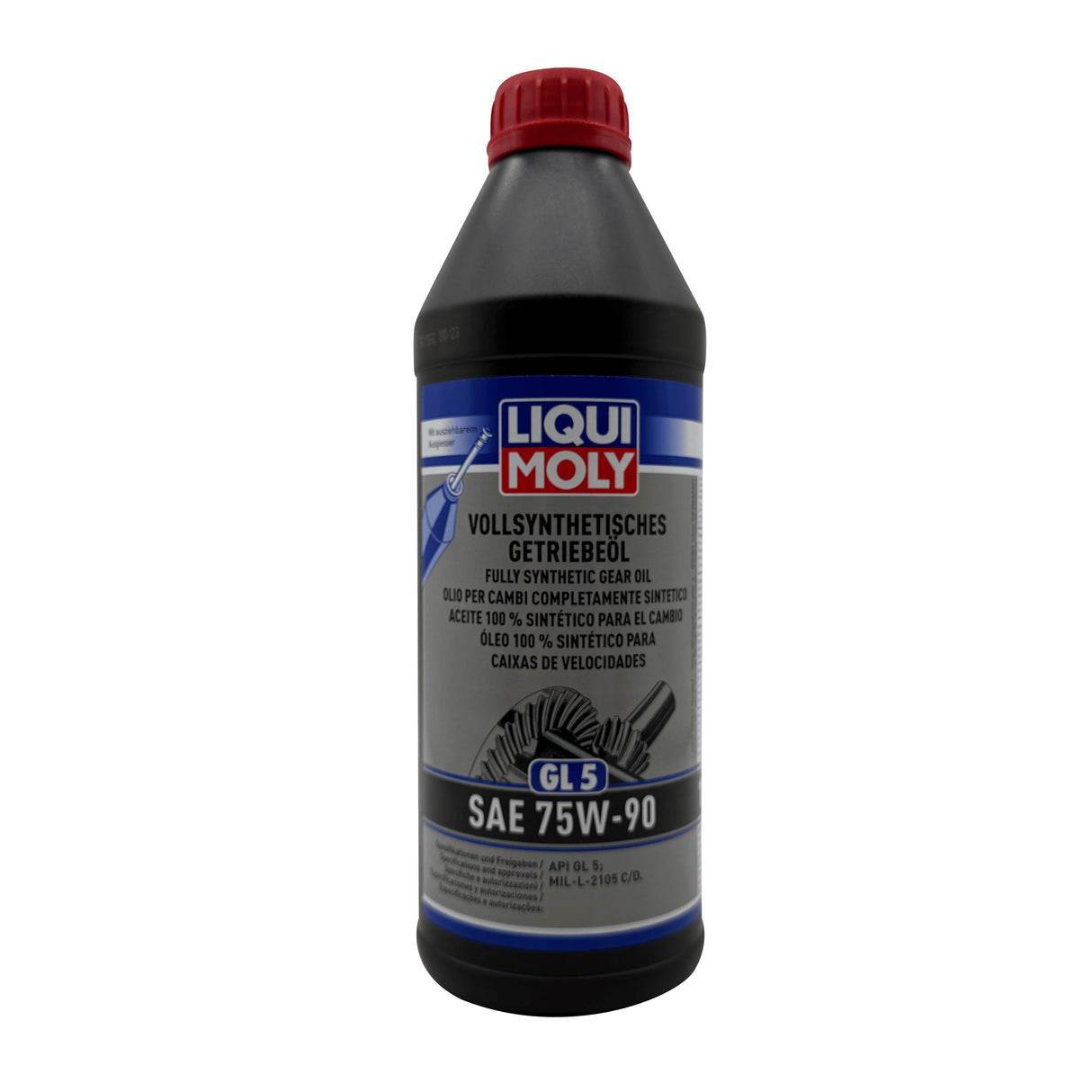 Liqui Moly Fully Synthetic Gear Oil (GL5) SAE 75w-90 Eco Torque