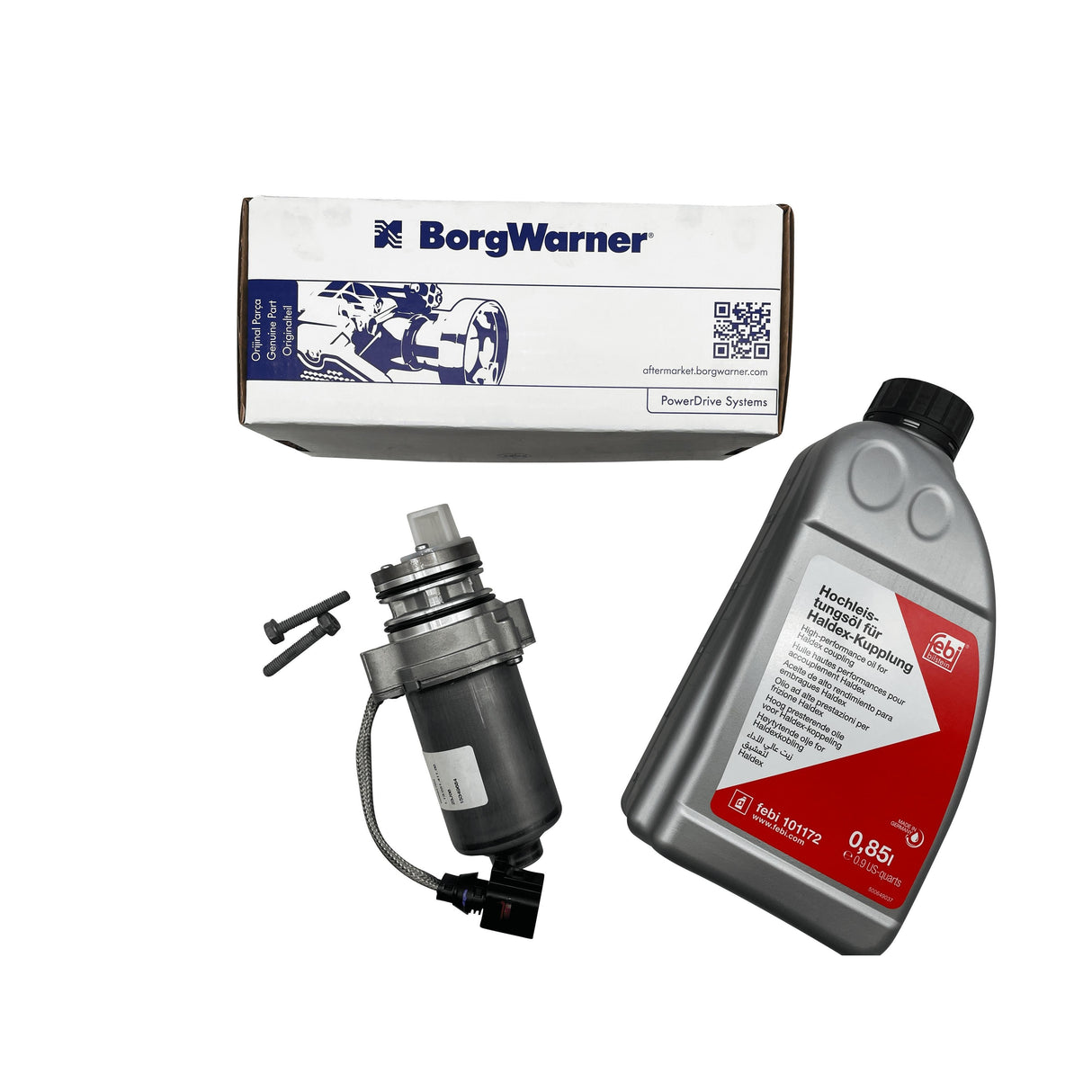 Range Rover Velar AWD Generation 5 Haldex Pump Kit With Febi Bilstein Oil LR093768 Eco Torque