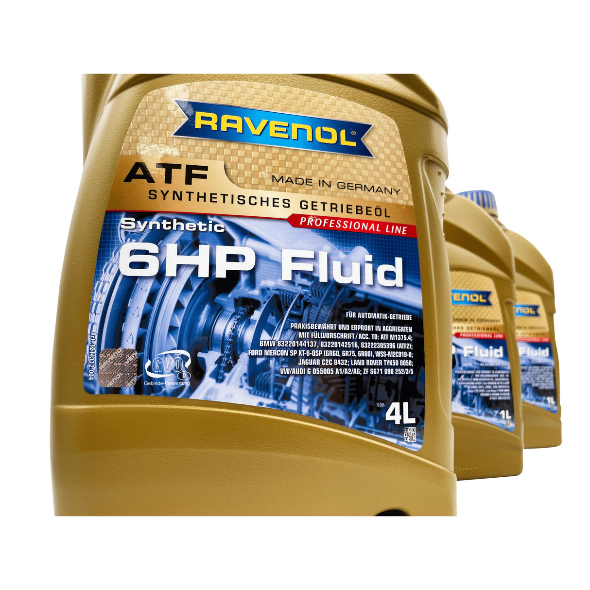 Ravenol ATF 6HP Fully Synthetic Automatic Transmission Fluid 6 Litres Eco Torque
