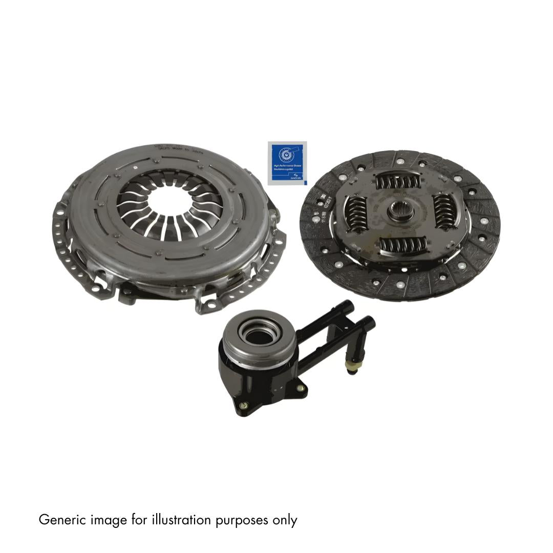 Sachs 3000990336 3PC Clutch Kit Inc Slave Cylinder Ford EcoBoost 1.0