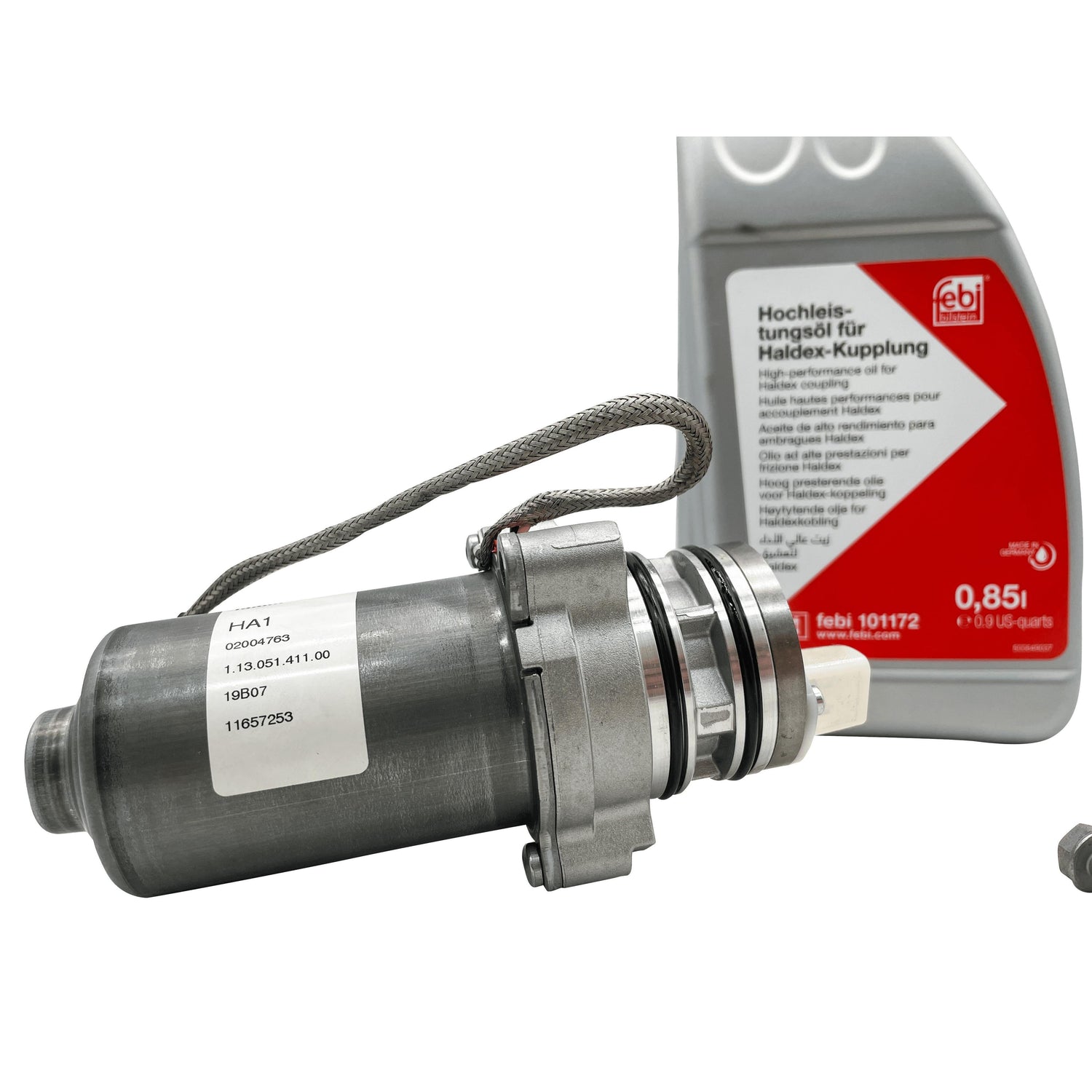 Skoda 5th Generation Haldex Pump Kit With Febi Bilstein Oil 0CQ525549 / DS2010676 Eco Torque