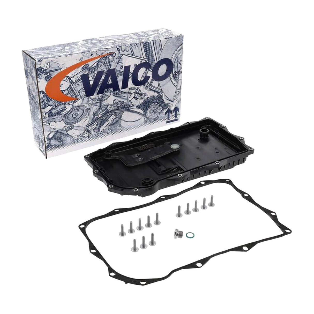 VAICO V20-3477 8HP70 sump pan service kit for BMW ActiveHybrid automatic gearbox