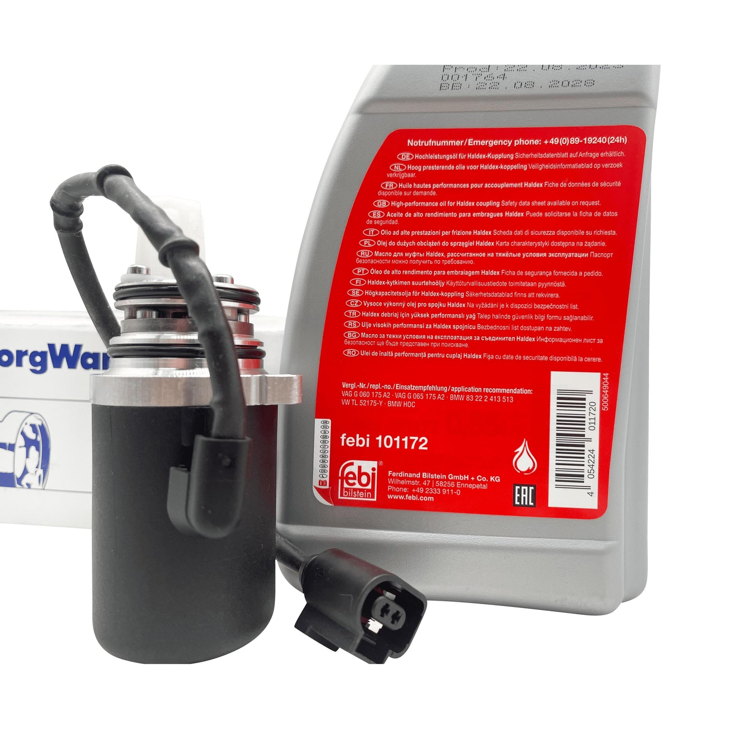 VW California Haldex Pump Gen 2 Rear Differential With Haldex Oil 02W598549A / DS118622 Eco Torque