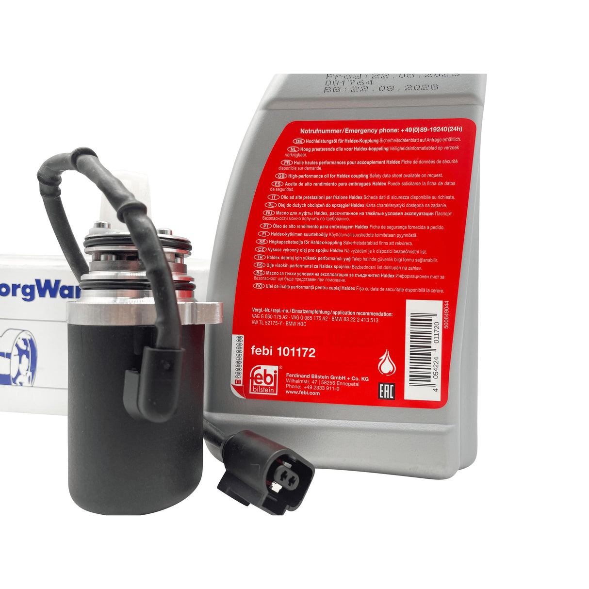 VW Multivan Transporter Haldex Pump Gen 2 Rear Differential With Haldex Oil 02W598549A / DS118622 Eco Torque