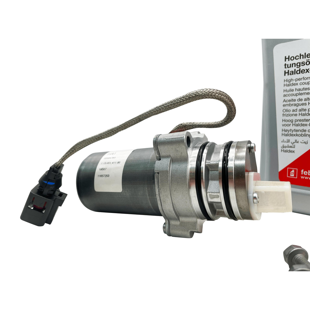 Volkswagen 5th Generation Haldex Pump Kit With Febi Bilstein Oil 0CQ525549 / DS2010676 Eco Torque