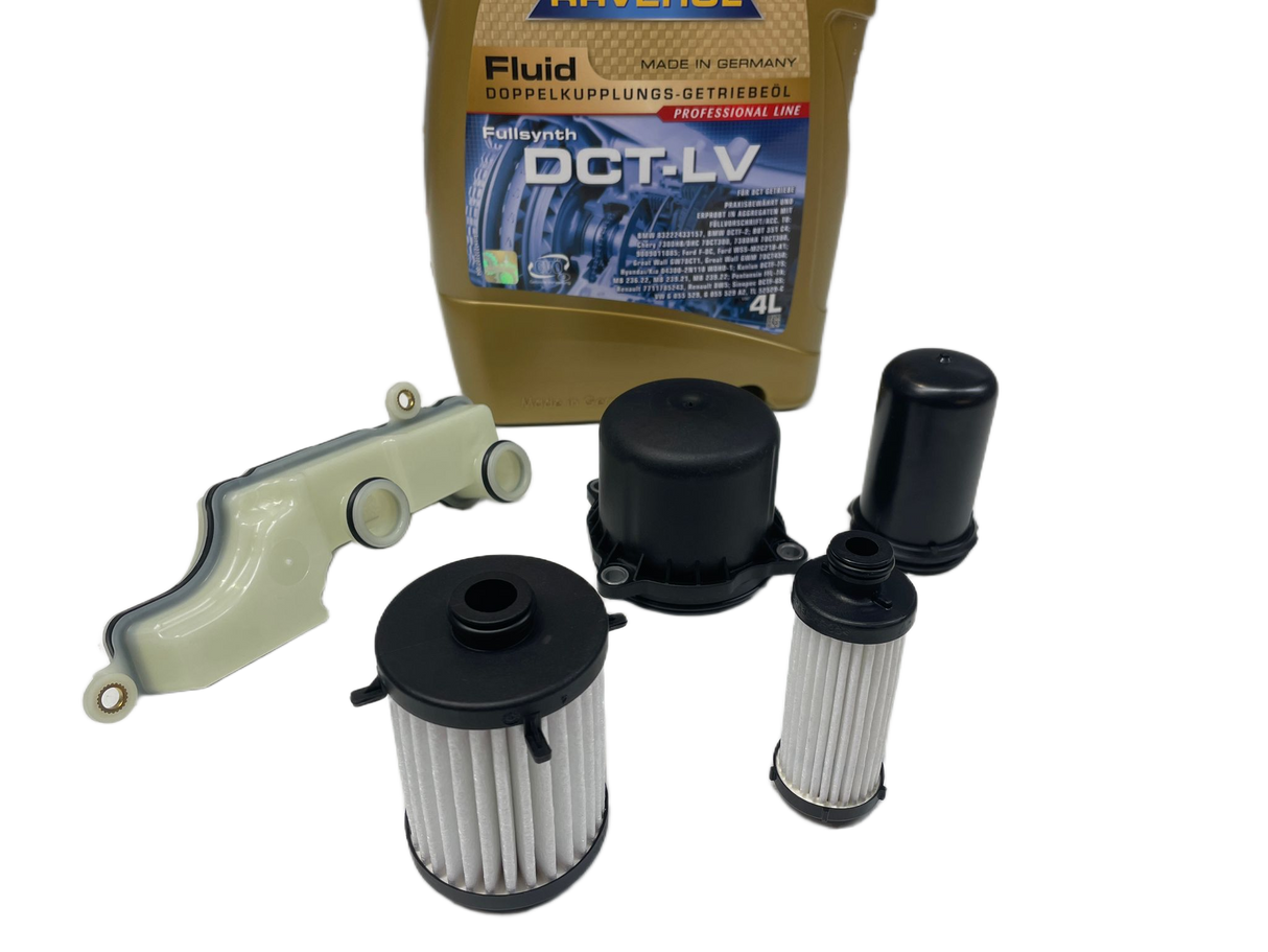Audi Automatic Transmission Oil and Filter Service Kit DCT-LV Ravenol 0CK DL382