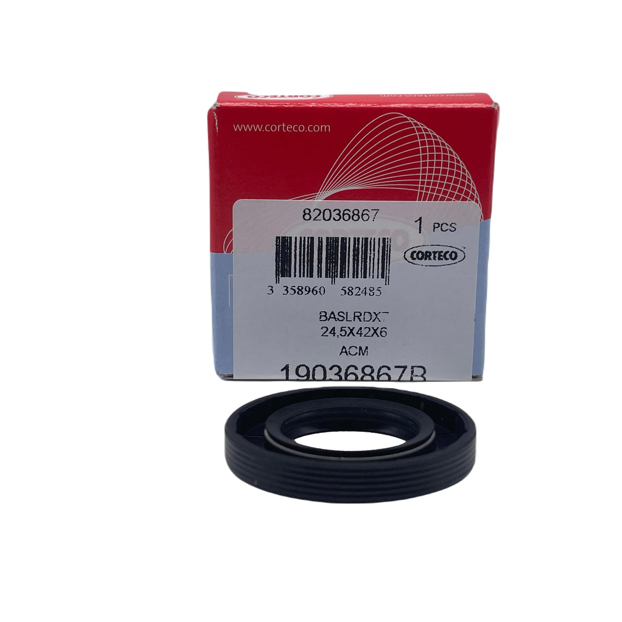 Corteco Shaft Seal for Manual Transmission 19036867B 24.5x42x6mm