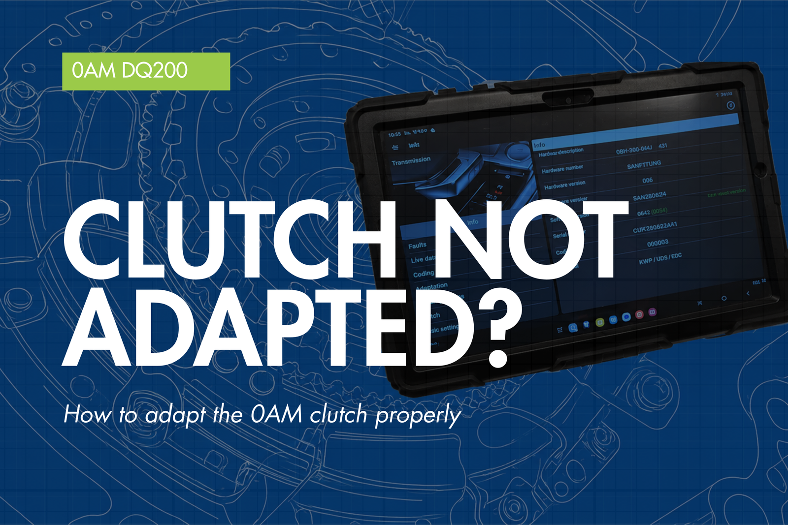 0AM DQ200 DSG clutch adaptation — Eco Torque blog banner