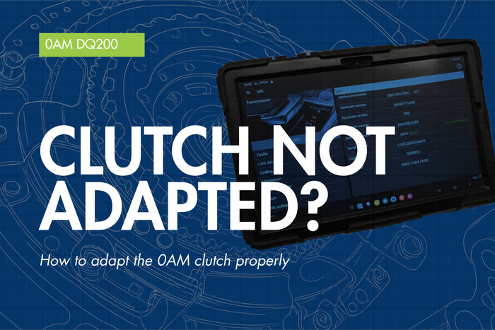 How to Perform Clutch Adaptation on the 0AM DQ200 DSG Gearbox