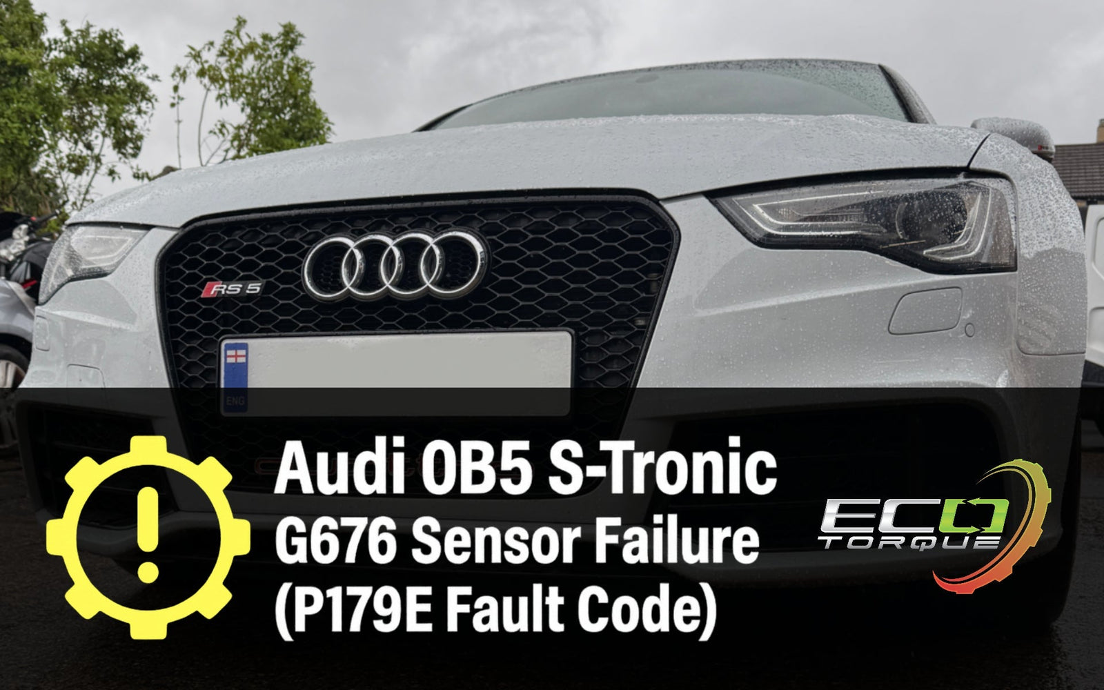 Audi 0B5 DL501 S-Tronic G676 Input Speed Sensor Failure (P179E Fault Code)