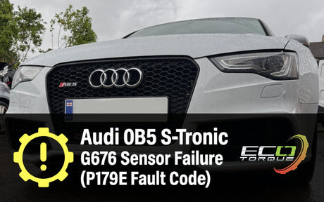 Audi 0B5 DL501 S-Tronic G676 Input Speed Sensor Failure (P179E Fault Code)