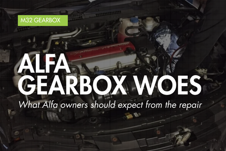 Alfa Romeo M32 gearbox clutch and flywheel — Eco Torque blog banner