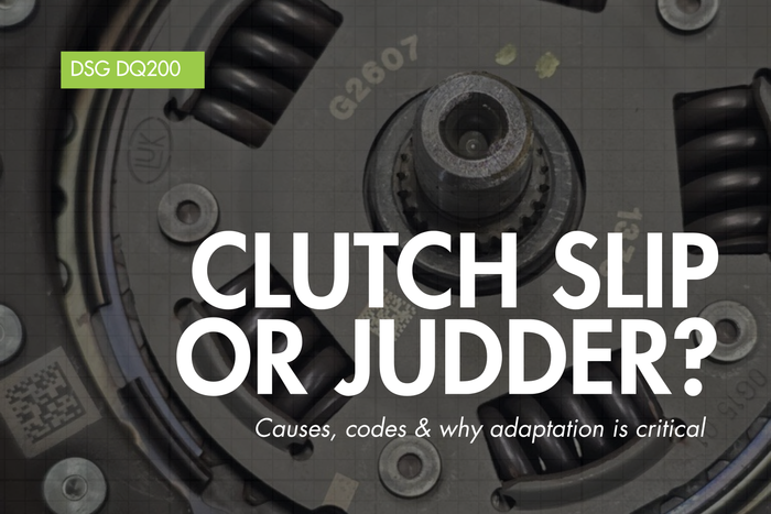 DQ200 DSG Clutch Slip and Judder – Causes, Symptoms and What It Means
