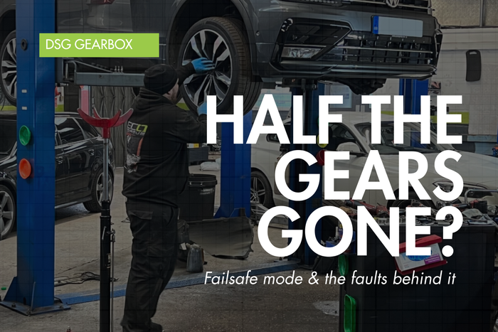 DSG Gearbox Stuck in Odd or Even Gears – Causes, Fault Codes and What It Means