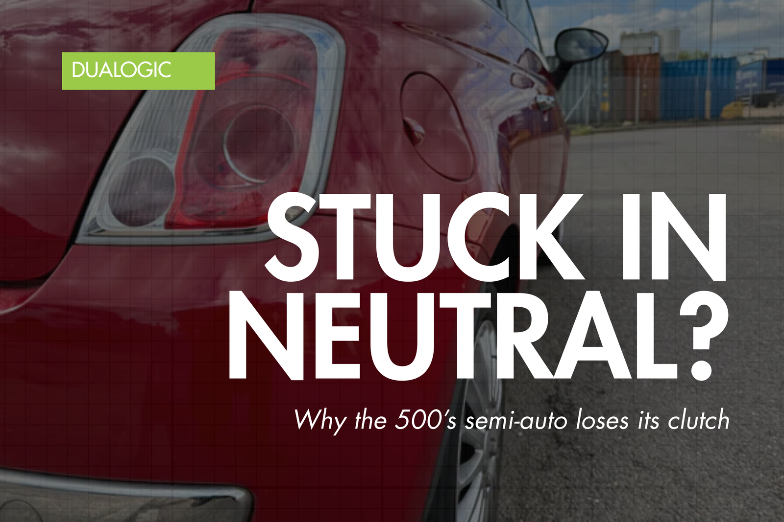 Fiat 500 Dualogic gearbox faults — Eco Torque blog banner