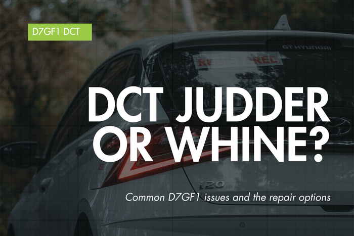 Hyundai/Kia D7GF1 7-Speed DCT — Common Issues, Symptoms & Repair Options