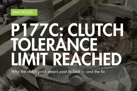 P177C clutch tolerance limit 0AM DQ200 — Eco Torque blog banner