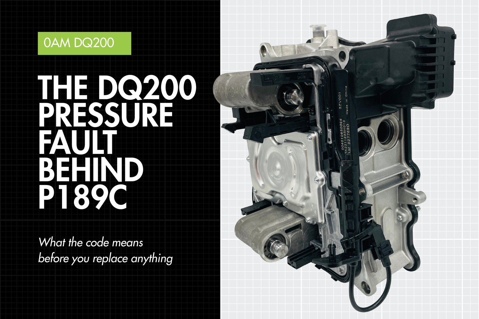 P189C insufficient pressure build-up 0AM DSG — Eco Torque blog banner