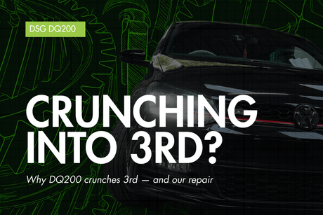 VW DQ200 DSG crunching into 3rd gear — Eco Torque blog banner