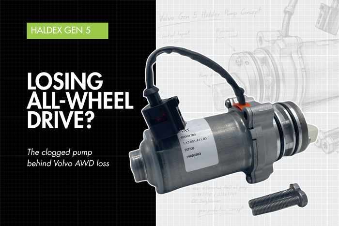 Volvo Haldex Pump Failure (Gen 5) | Why Your Volvo Lost All-Wheel Drive & The Fix