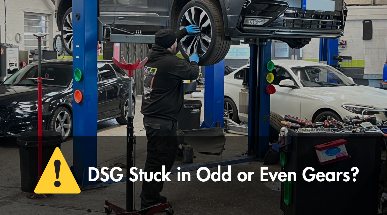 DSG Gearbox Stuck in Odd or Even Gears – Causes, Fault Codes and What It Means