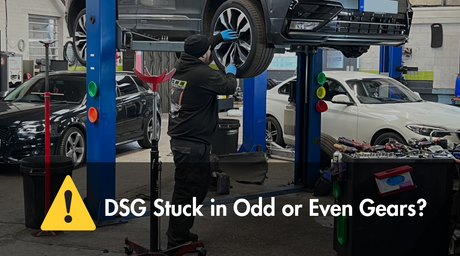 DSG Gearbox Stuck in Odd or Even Gears – Causes, Fault Codes and What It Means