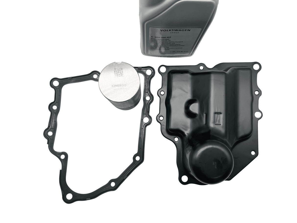 0AM DSG 7 Speed Mechatronic Accumulator Repair Kit With Gasket, Pan & Oil 0CW DQ200 P17BF P189C Eco Torque