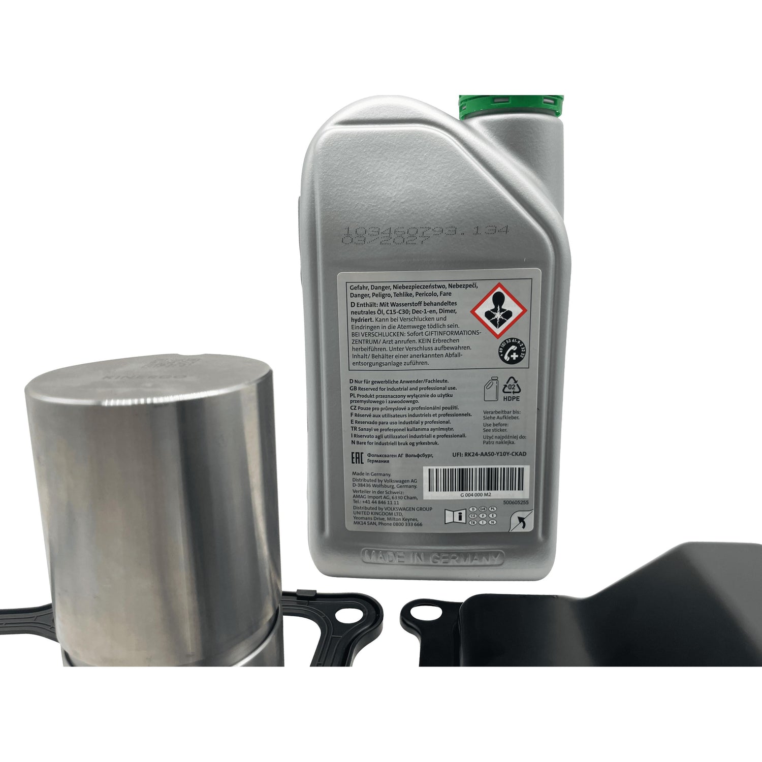 0AM DSG 7 Speed Mechatronic Accumulator Repair Kit With Gasket, Pan & Oil 0CW DQ200 P17BF P189C Eco Torque