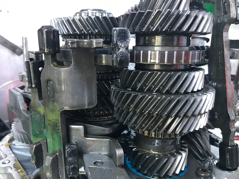 0AM swarf from 3rd gear failure DQ200 Eco Torque Gearbox Repair
