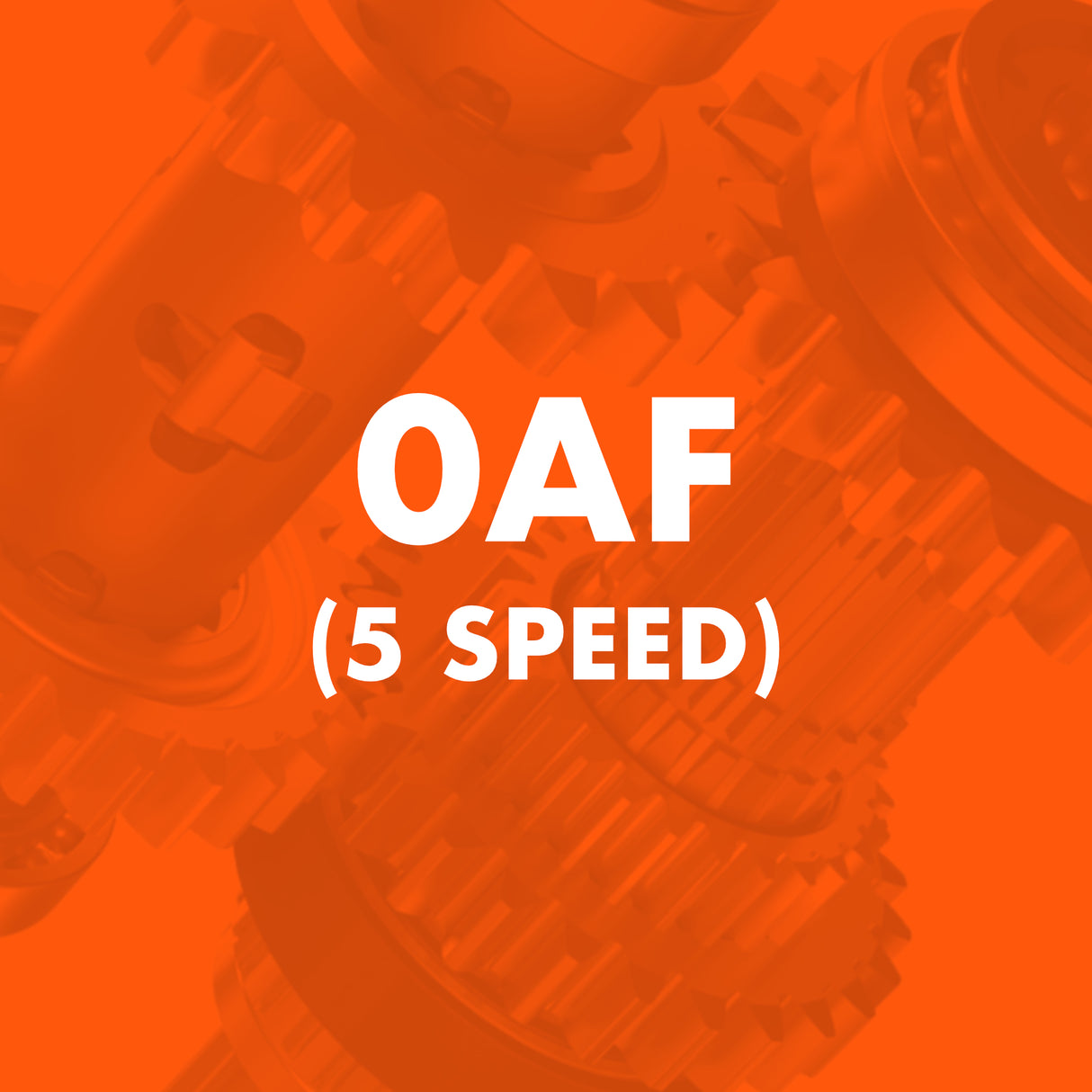 0AF (5 Speed) Catalogue