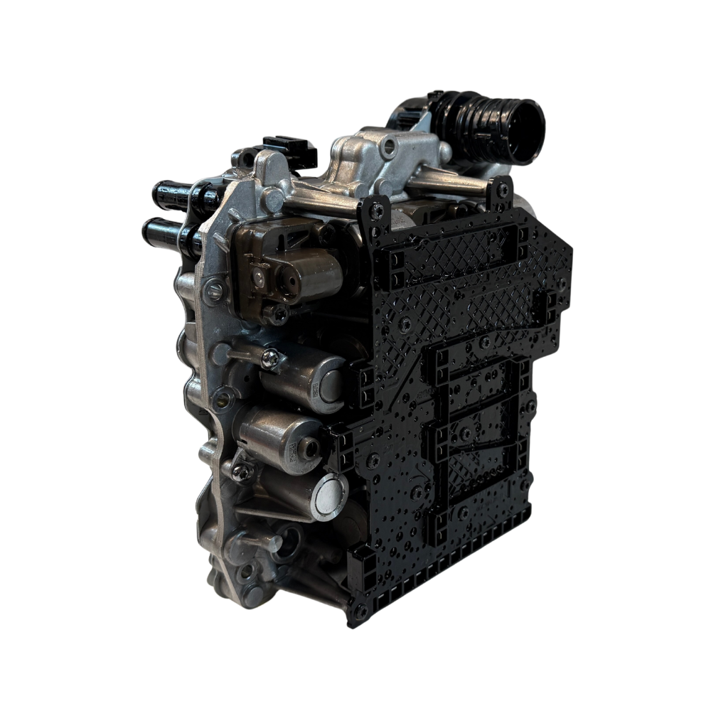 Front view of a 0BH DQ500 mechatronic unit for DSG gearbox applications