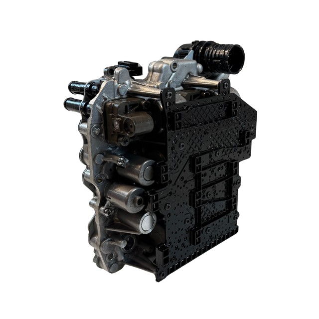 Front view of a 0BH DQ500 mechatronic unit for DSG gearbox applications