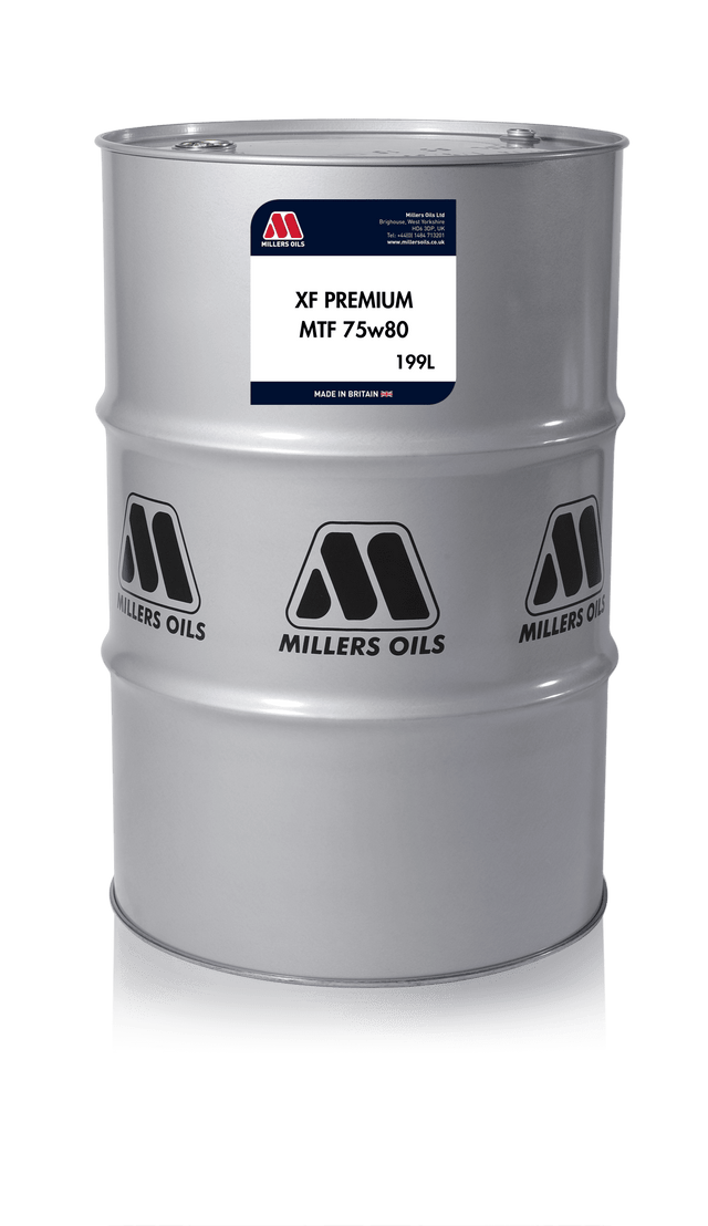 Millers Oils XF Premium MTF 75w80 Manual Gearbox Oil 199L Eco Torque