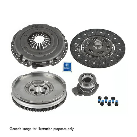 Sachs 4PC Clutch Flywheel Inc Slave Cylinder Vauxhall Corsa E 1.6 VXR