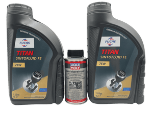 Alfa Romeo Mito 1.4 Gearbox Oil Service Kit Fuchs 75W With Liqui Moly Cleaner