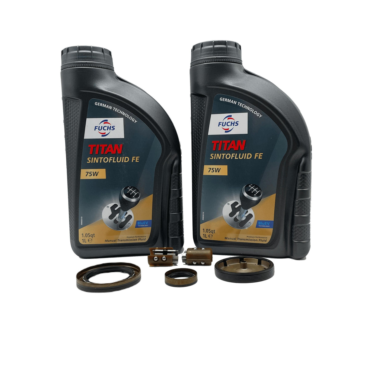 DSG 7 Speed Reverse Selector Fork Slider Bearing Repair Kit 0AM DQ200 Inc Input Shaft Seals End Cap & Oil Eco Torque