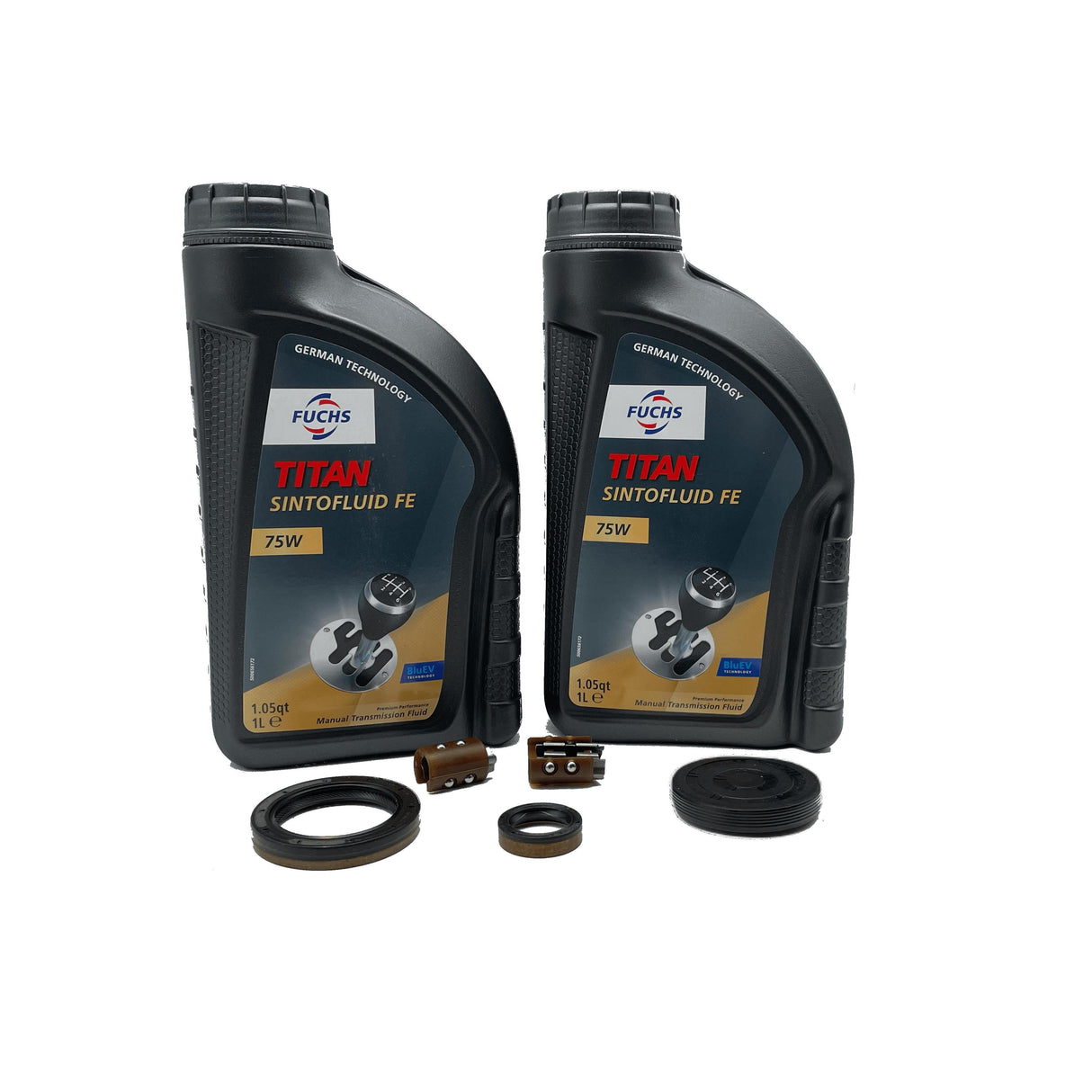 DSG 7 Speed Reverse Selector Fork Slider Bearing Repair Kit 0AM DQ200 Inc Input Shaft Seals End Cap & Oil Eco Torque