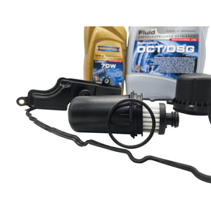 0CK DL382 Audi Automatic Transmission Sump Gasket and Filter Kit With Ravenol DCT/DSG 70W Oil 0CK325421A / 0CK325121D / 0CK325201D / 0CK321371A Eco Torque