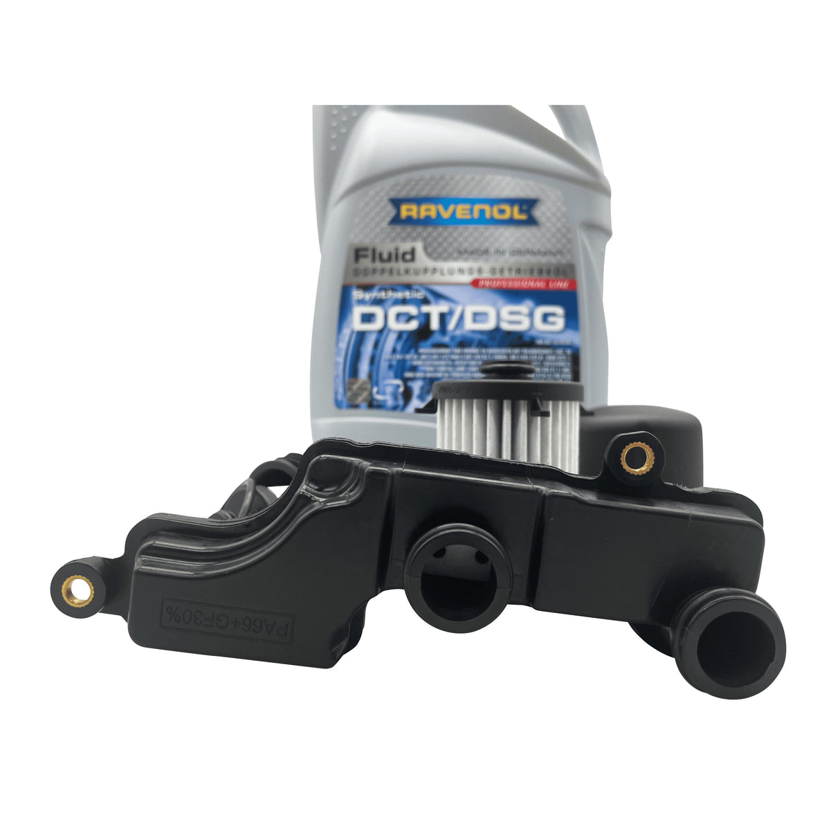 0CK DL382 Audi Automatic Transmission Filter  Service Kit With Ravenol DCT/DSG Transmission Oil  0CK325421A / 0CK325121D / 0CK325201D Eco Torque