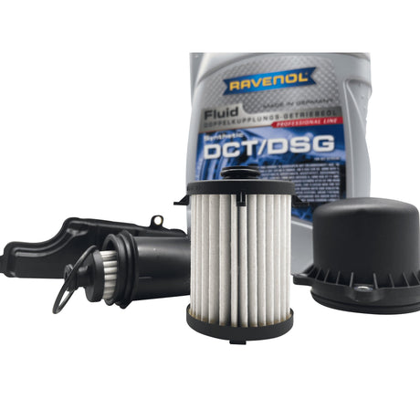 0CK DL382 Audi Automatic Transmission Filter  Service Kit With Ravenol DCT/DSG Transmission Oil  0CK325421A / 0CK325121D / 0CK325201D Eco Torque