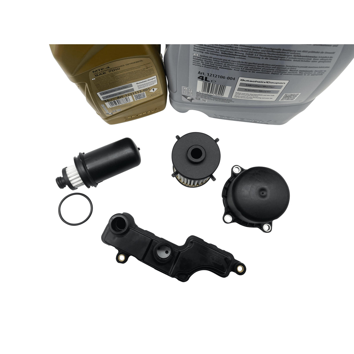 0CK DL382 Audi Automatic Transmission Filter Kit With Cover & Ravenol DCT/DSG & 70W Oil  0CK325421A / 0CK325121D / 0CK325201D Eco Torque