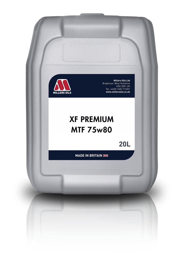Millers Oils XF Premium MTF 75w80 Manual Gearbox Oil 20L Eco Torque