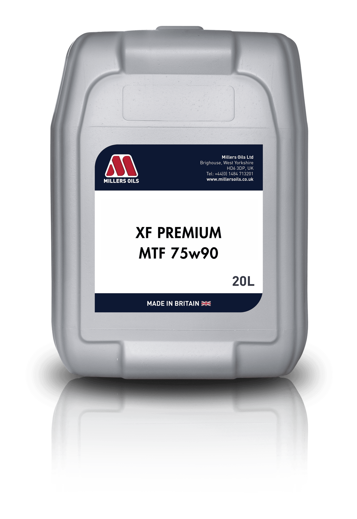 Millers Oils XF Premium MTF 75w90 Manual Gearbox Oil 20L Eco Torque